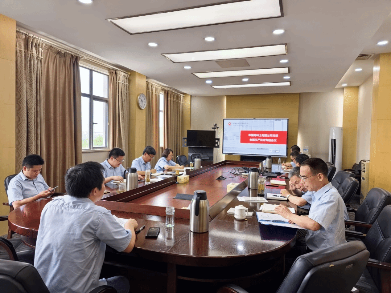 公司召开全面从严治党专题会议